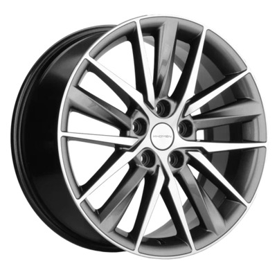 Диски Khomen Wheels 8x18/5x114.3 ET40 D64.1 KHW1807 (Haval F7/F7x) Gray-FP