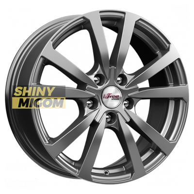 Диски iFree 7x17/5x114.3 ET45 D60.1 Бэнкс Блэк Джек