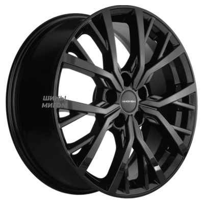 Диски Khomen Wheels 7x18/5x114,3 ET45 D67,1 KHW1806 (CX-5/3) Black-FP