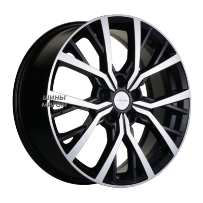 Диски Khomen Wheels 7x18/5x114,3 ET48,5 D67,1 KHW1806 (Sportage) Black-FP