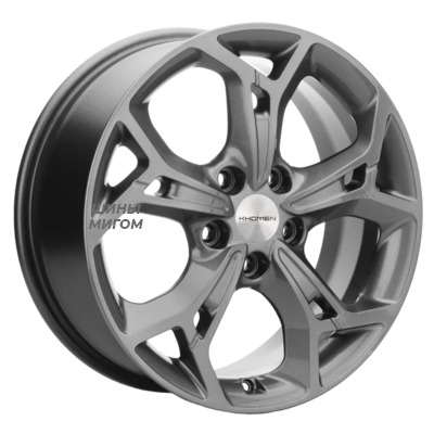 Диски Khomen Wheels 7x17/5x110 ET46 D63.3 KHW1702 (Changan CS35/CS35 Pro) Gray