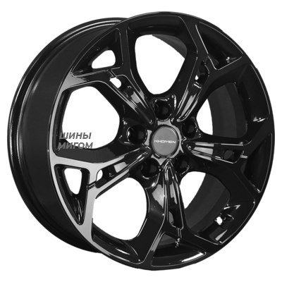 Диски Khomen Wheels 7x17/5x110 ET45 D67.1 KHW1702 (DFM580) Black