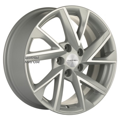 Khomen Wheels 7x17/5x114.3 ET48.5 D67.1 KHW1714 (Sportage) F-Silver-FP