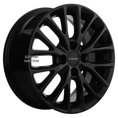 Khomen Wheels 6x15/4x100 ET45 D56.6 KHW1506 (Nexia) Black