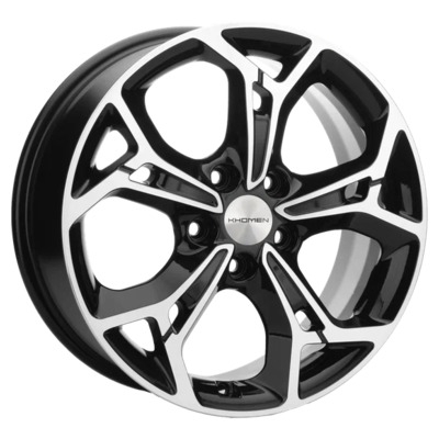 Диски Khomen Wheels 7x17/5x114.3 ET48 D56.1 KHW1702 (Forester) Black-FP
