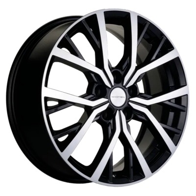 Диски Khomen Wheels 7x18/5x110 ET50 D63.3 KHW1806 (CS35/CS35 Plus) Black-FP