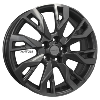 Khomen Wheels 7x18/5x110 ET50 D63.3 KHW1809 (CS35/CS35 Plus) Gray-FP