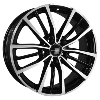 Диски Khomen Wheels 7x18/5x114.3 ET45 D60.1 KHW1812 (Changan/Geely/Lexus/Suzuki/Toyota) Black-FP