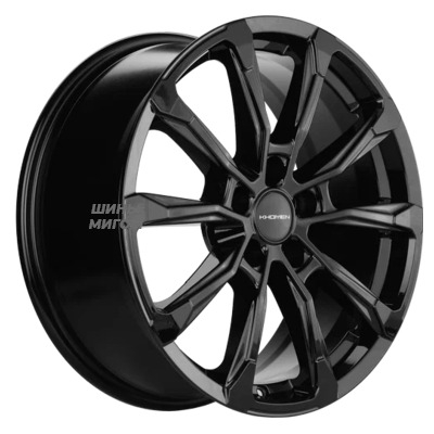 Диски Khomen Wheels 7,5x18/5x114,3 ET50 D67,1 KHW1808 (K5/Santafe) Black-FP
