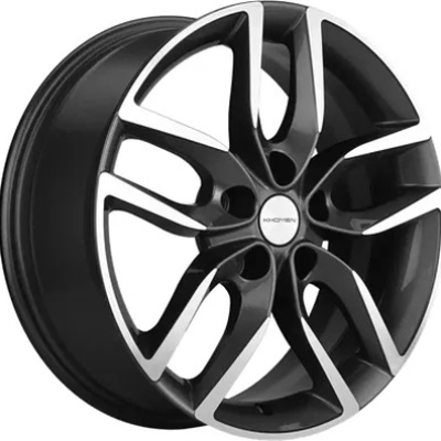 Диски Khomen Wheels 6.5x17/5x108 ET43 D65.1 KHW1708 (DFM AX 7) Gray-FP