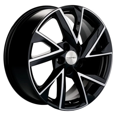 Диски Khomen Wheels 7x17/5x110 ET46 D63.3 KHW1714 (Changan CS35/CS35 Pro) Black-FP