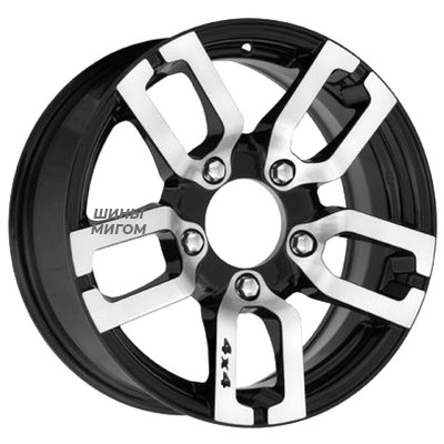 Диски iFree 6.5x16/5x139.7 ET40 D98 Офф-лайн Блэк Джек