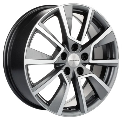 Диски Khomen Wheels 7x18/5x114,3 ET50 D54,1 KHW1802 (Coolray) Gray-FP