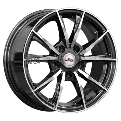 Диски iFree 6.5x15/5x110 ET35 D65.1 Сион Блэк Джек