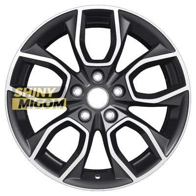 Диски Khomen Wheels 7x17/5x114.3 ET47 D67.1 KHW1713 (SantaFe) Black-FP