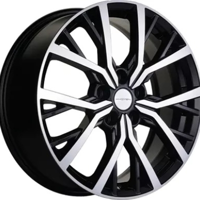 Диски Khomen Wheels 7x18/5x108 ET45 D60.1 KHW1806 (Chery Tiggo 3/Tiggo 3 Pro) Black-FP