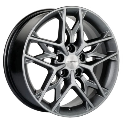 Диски Khomen Wheels 7x17/5x114.3 ET50 D67.1 KHW1709 (CX-5/Seltos/Optima) F-Silver
