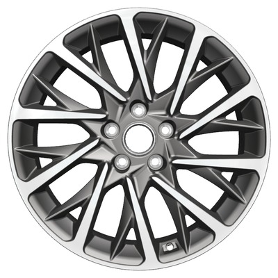 Диски Khomen Wheels 7,5x18/5x112 ET39 D66,6 KHW1804 (Audi A4/A6) Gray-FP