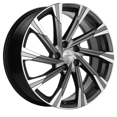 Диски Khomen Wheels 7,5x19/5x108 ET36 D65,1 KHW1901 (Exeed VX/TXL/LX) Gray-FP