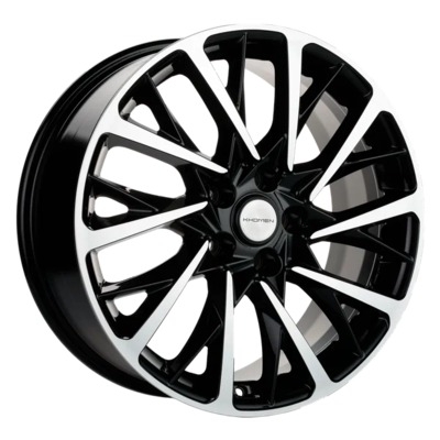 Диски Khomen Wheels 7.5x18/5x108 ET45 D65.1 KHW1804 (DFM AX7/580/Evolute i-Pro) Black-FP