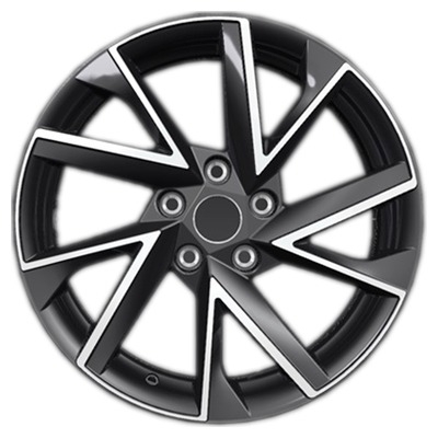 Диски Khomen Wheels 7x17/5x114.3 ET47 D66.1 KHW1714 (Juke) Black-FP